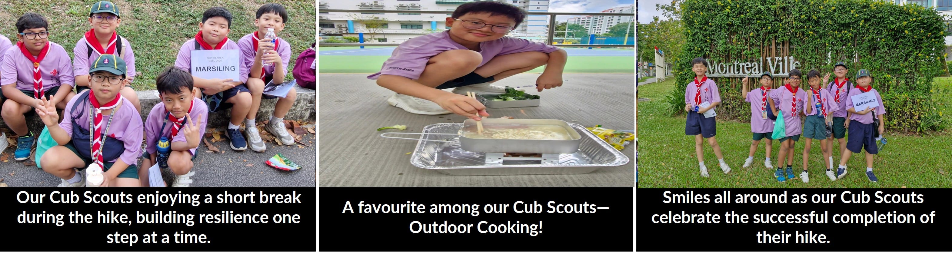 Cub Scouts at the North Area Cub Scout Leadership Course 2026